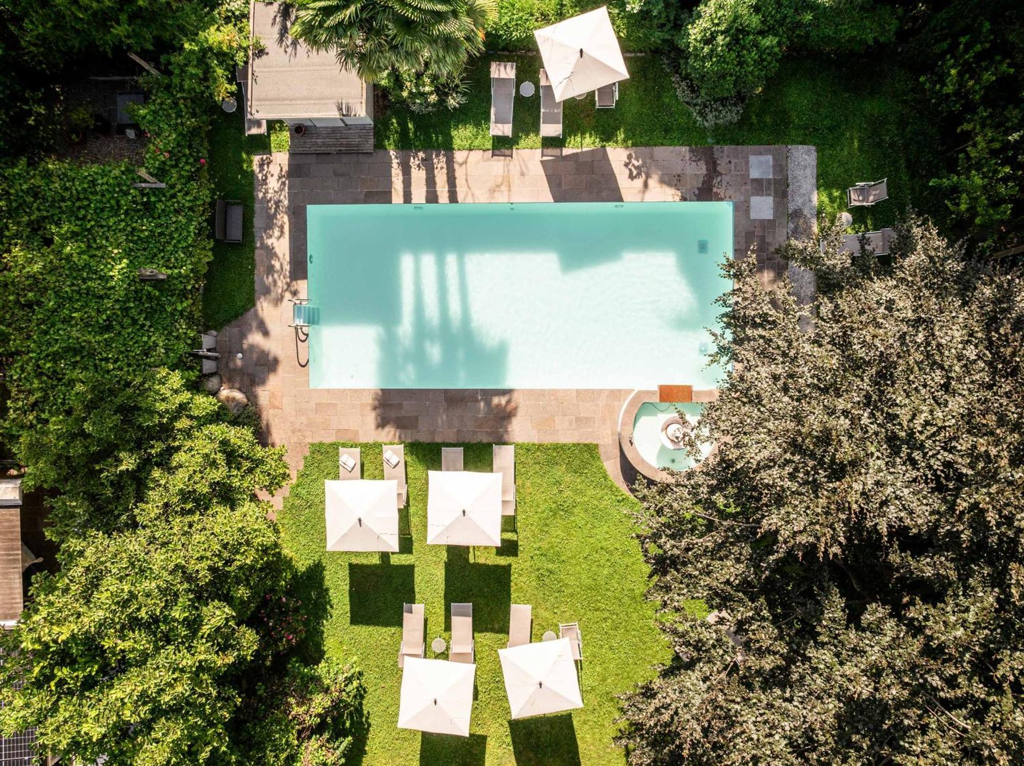 Parkhotel Tirolerhof Lagundo Eksteriør bilde